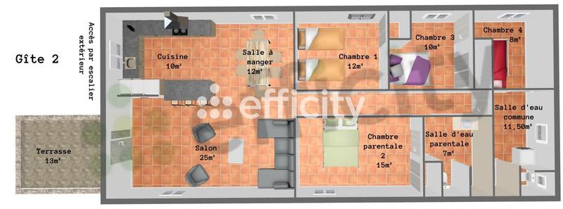 Maison en pierre - 550 m² - 18 pièces