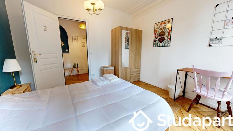 Chambre - 11 m² - 1 pièce