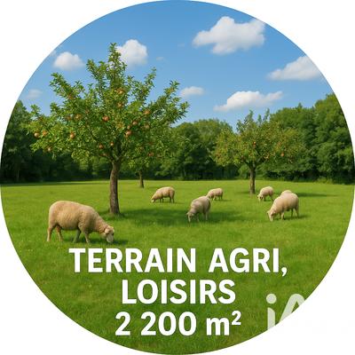 Terrain agricole - 2 160 m²