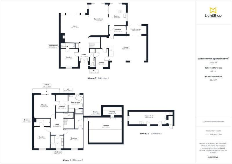 Maison - 220 m² - 6 pièces