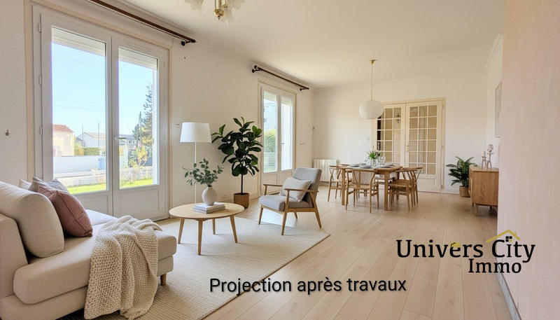 Maison - 93 m² - 4 pièces