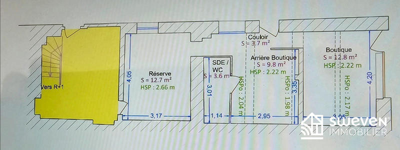 Local commercial - 42 m²