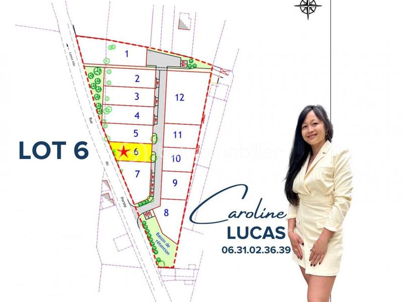 Terrain constructible - 418 m²