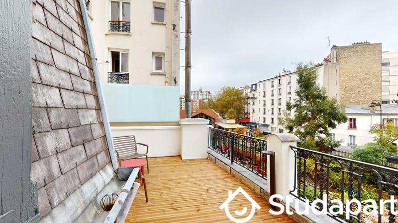 Chambre - 12 m² - 1 pièce