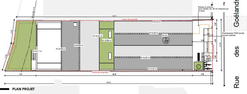 Local commercial - 510 m²