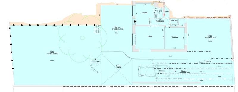 Appartement - 44 m² - 3 pièces