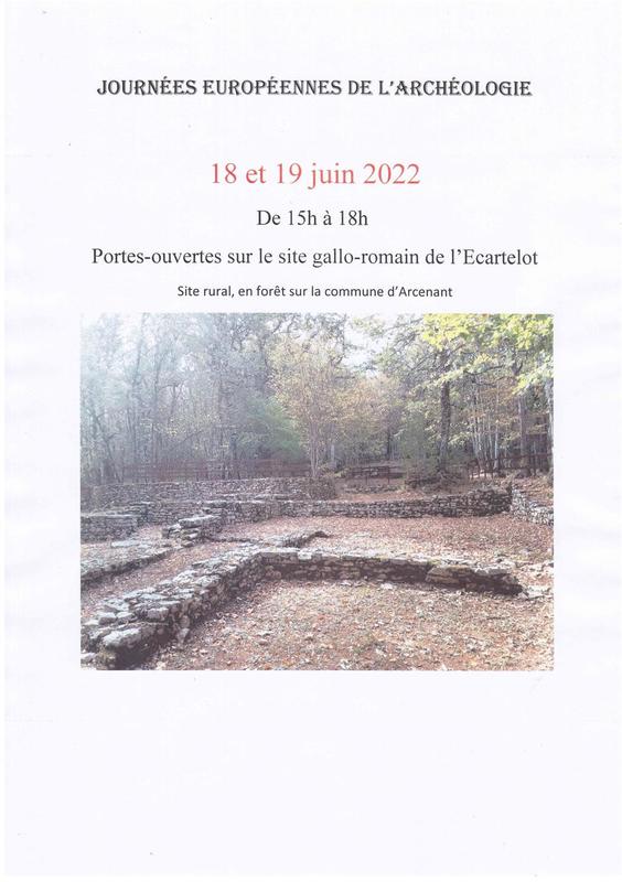 Journées Européennes de l'Archéologie