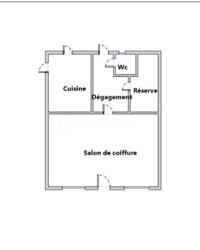 Local commercial - 75 m² - 4 pièces