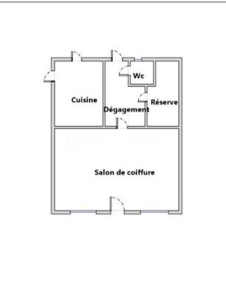 Local commercial - 75 m² - 4 pièces