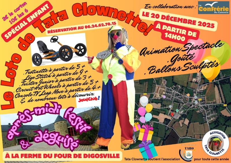 Loto de Tata Clownette