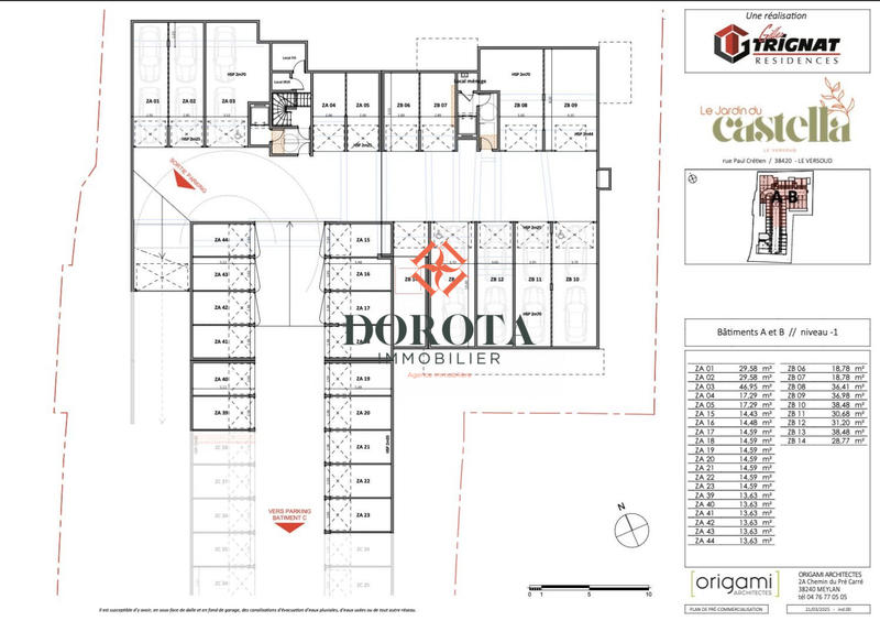 Appartement - 71 m² - 3 pièces