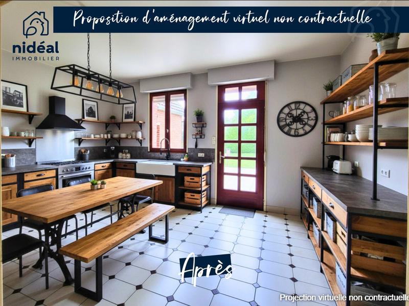 Maison - 190 m² - 8 pièces