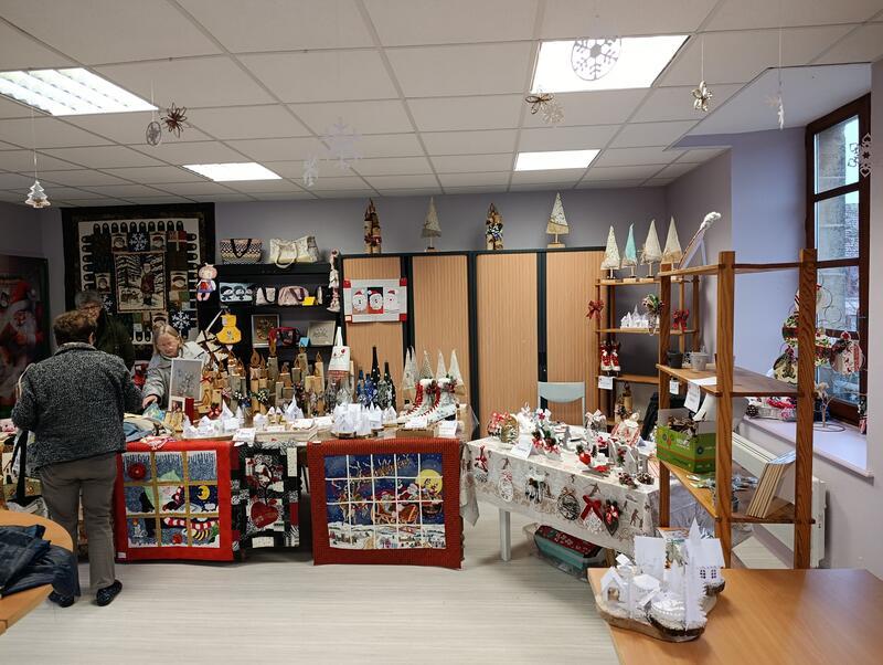 Marché de noël du téléthon