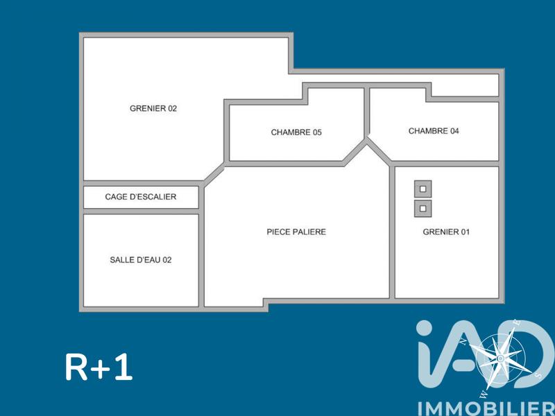 Maison - 134 m² - 6 pièces