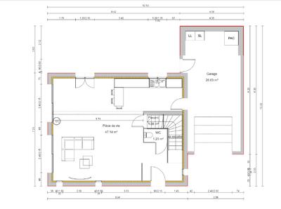 Maison - 94 m² - 4 pièces