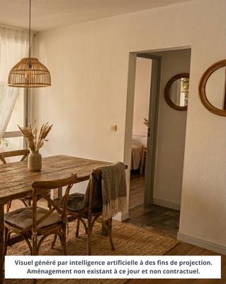 Appartement - 51 m² - 3 pièces