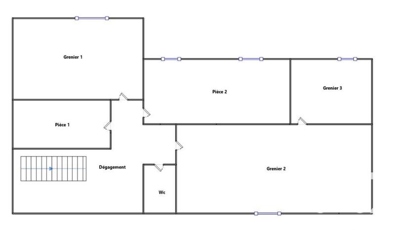 Maison - 212 m² - 7 pièces