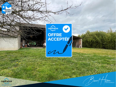 Terrain constructible - 1 394 m²