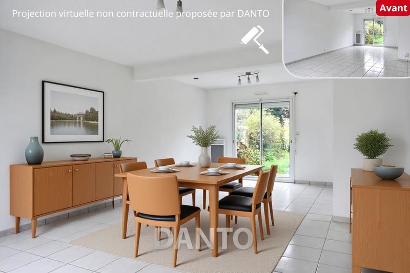 Maison - 90 m² - 5 pièces