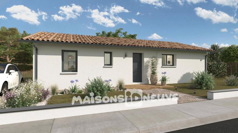 Maison - 90 m² - 5 pièces