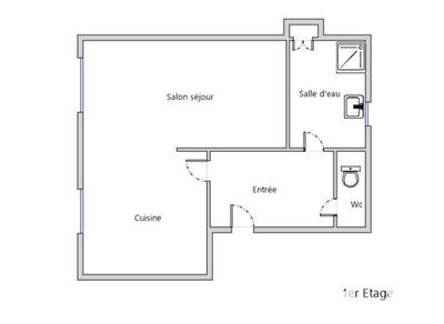 Appartement - 29 m² - 1 pièce