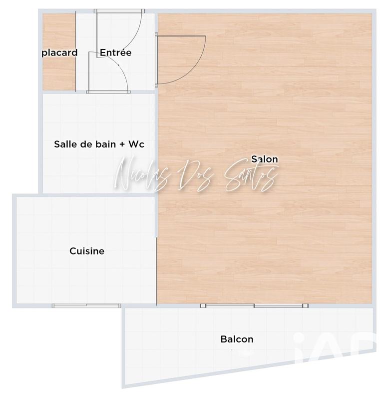 Appartement - 29 m² - 1 pièce