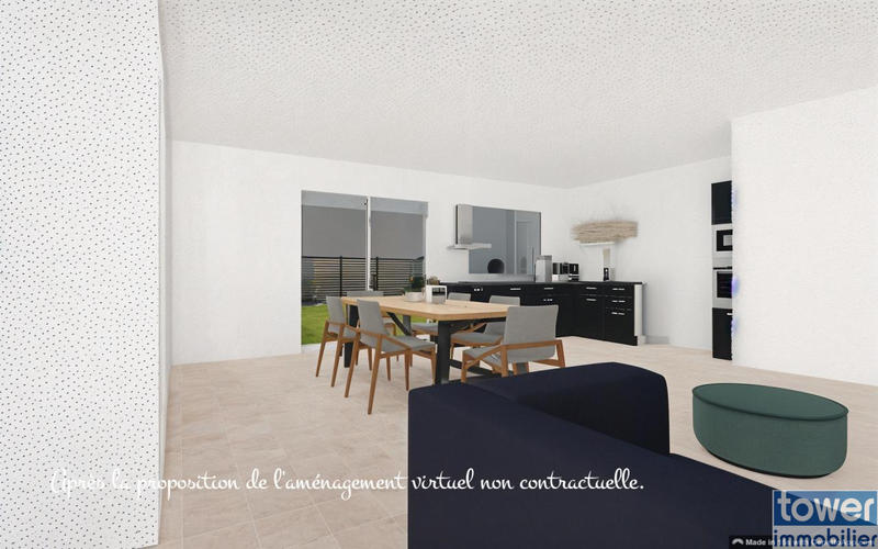 Maison - 93 m² - 4 pièces