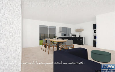 Maison - 93 m² - 4 pièces