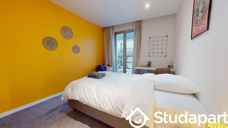 Chambre - 10 m² - 1 pièce