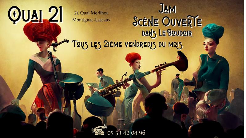 Boudoir Jam Session au Quai 21