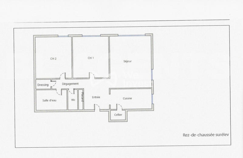 Appartement - 60 m² - 3 pièces
