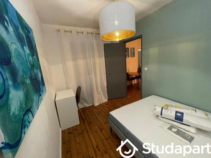 Chambre - 9 m² - 1 pièce