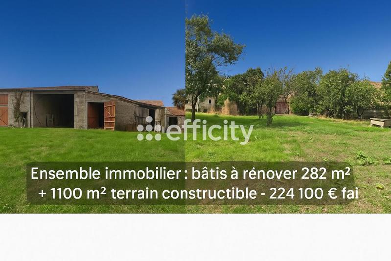 Maison - 282 m² - 1 pièce