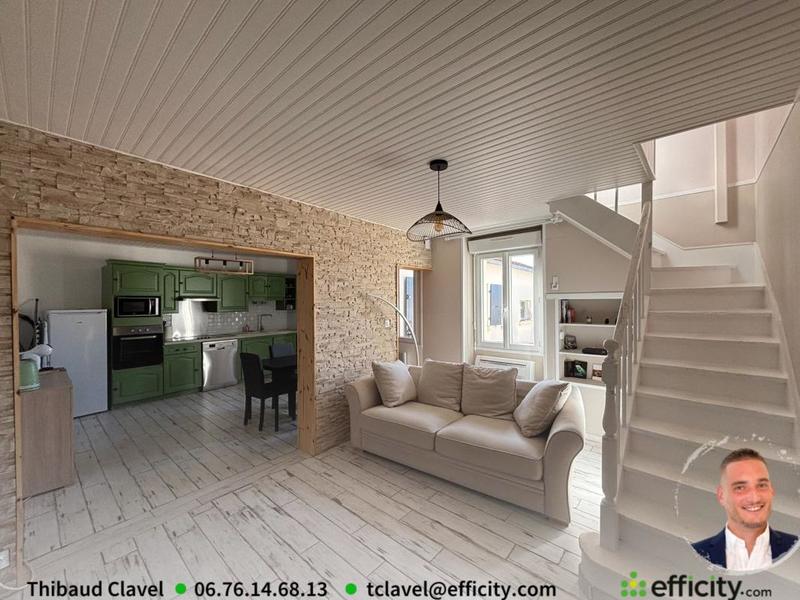 Maison - 70 m² - 3 pièces