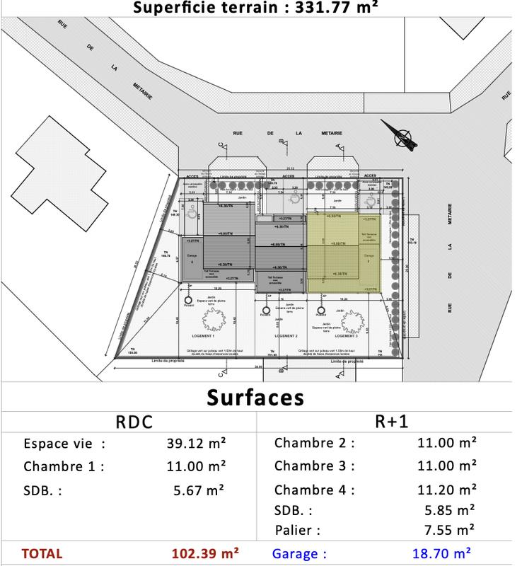 Villa - 102 m² - 5 pièces