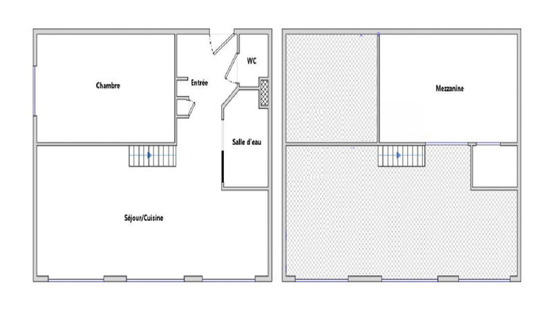 Appartement - 48 m² - 2 pièces