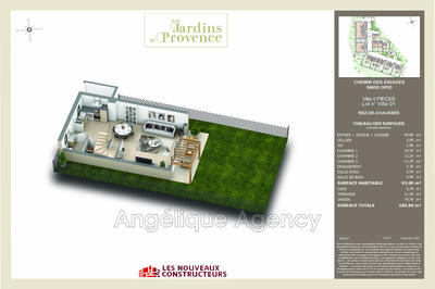 Maison - 92 m² - 4 pièces