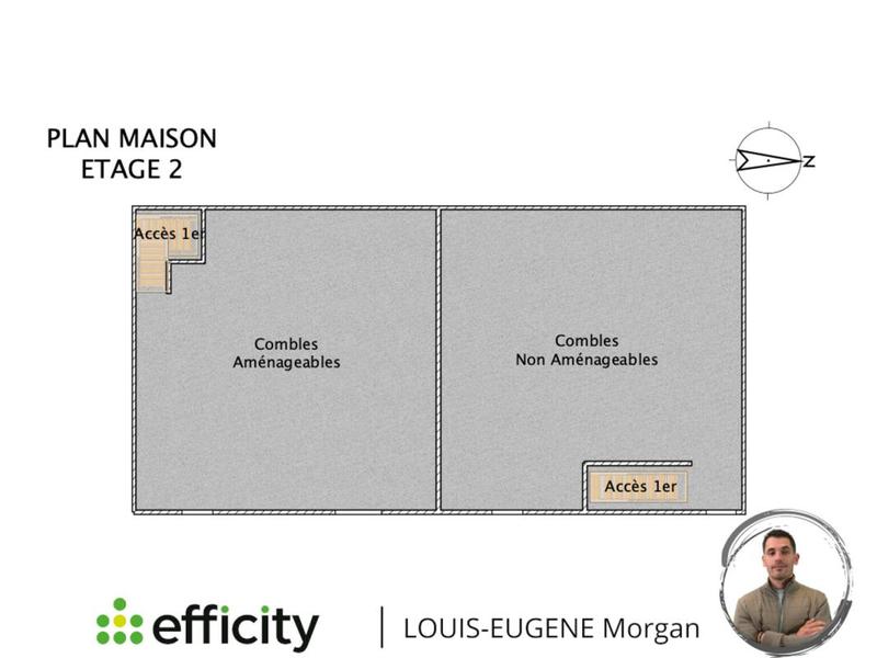 Maison de ville - 73 m² - 4 pièces