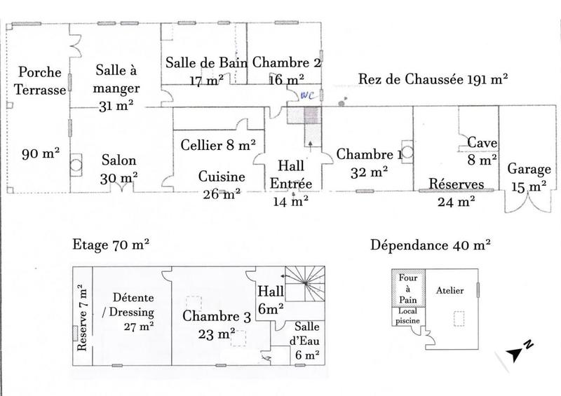 Propriété - 252 m² - 6 pièces