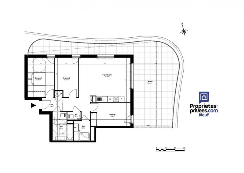 Appartement - 77 m² - 4 pièces