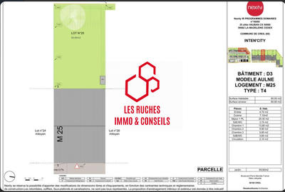 Maison - 80 m² - 4 pièces