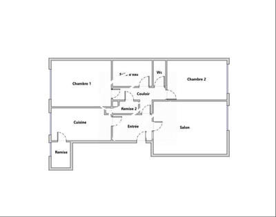 Appartement - 66 m² - 3 pièces