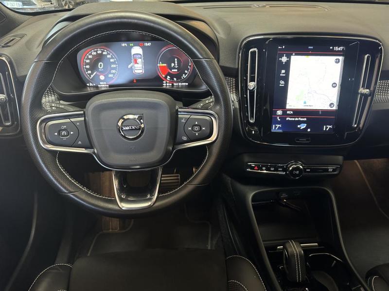 Volvo Xc40 T5 Recharge - 262ch- Dct7- R-Design 4 Wd Full Black Suivi Volvo