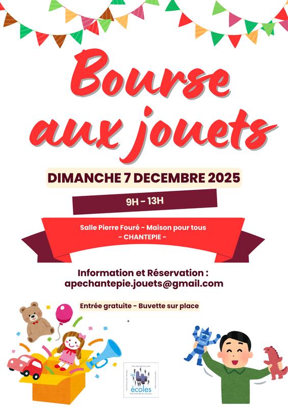 Bourse aux jouets et livres