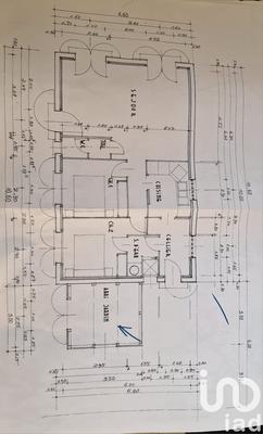 Maison - 62 m² - 3 pièces
