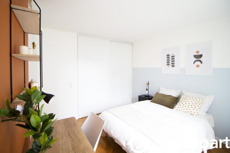 Chambre - 13 m² - 1 pièce