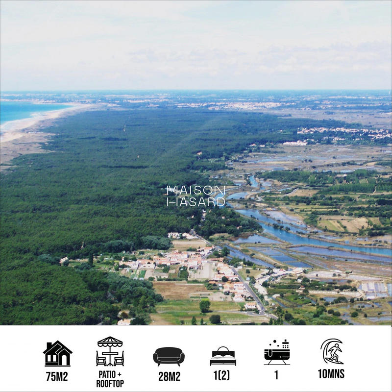 Maison - 75 m² - 2 pièces