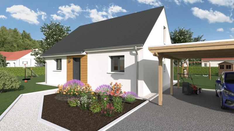 Maison - 72 m² - 3 pièces