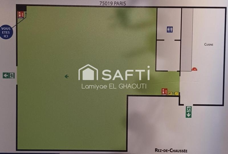 Local commercial - 58 m² - 1 pièce