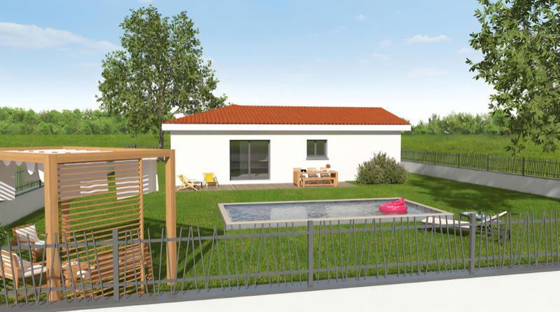 Maison - 90 m² - 4 pièces